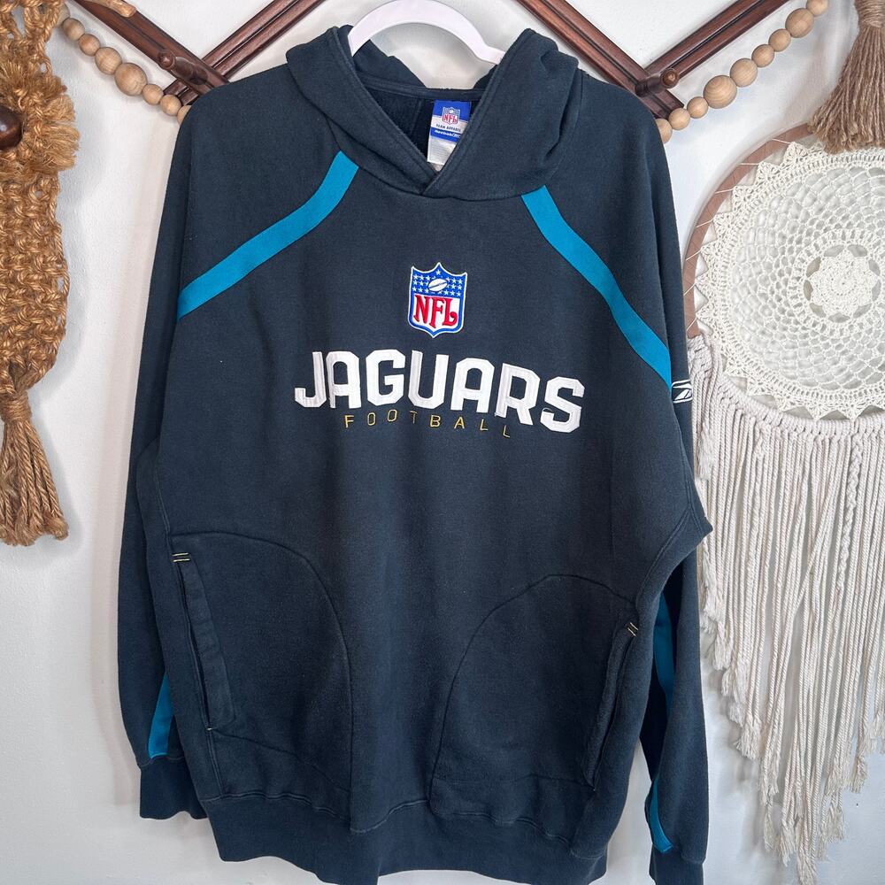 Vintage Reebok Jacksonville Jags Jaguars Hoodie